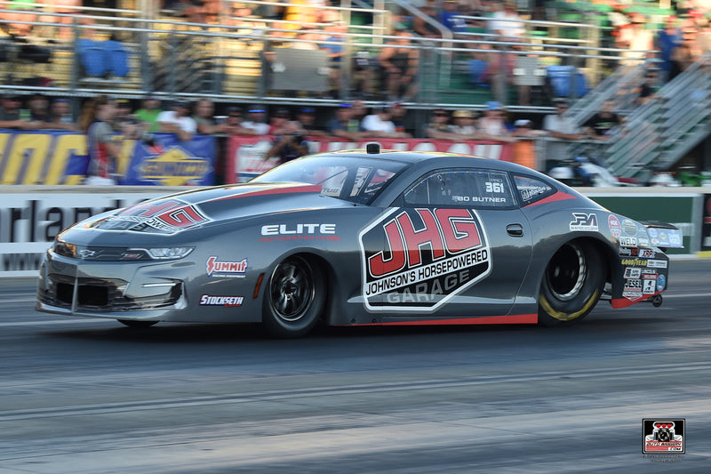 Bo Butner puts faith in his JHG Pro Stocker as Norwalk fades out of view