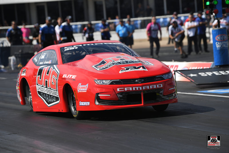 A short but productive day for Bo Butner and the JHG Pro Stock Chevy in Dallas