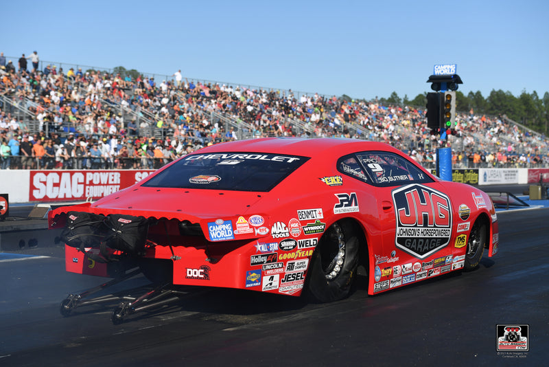 Tough start for Bo Butner and the #JHGDriven Chevy at NHRA Gatornationals