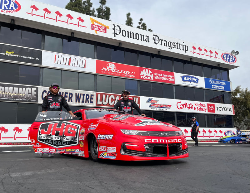 Pomona Winternationals Qualifying: Bo Butner No. 5 in the JHG Pro Stock Camaro