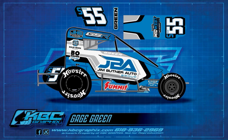 Gage Green to race famed Chili Bowl with support of Bo Butner, Jim Butner Auto Group