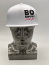 Bo's White Flat Bill