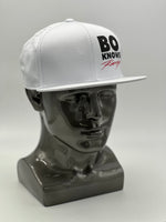 Bo's White Flat Bill