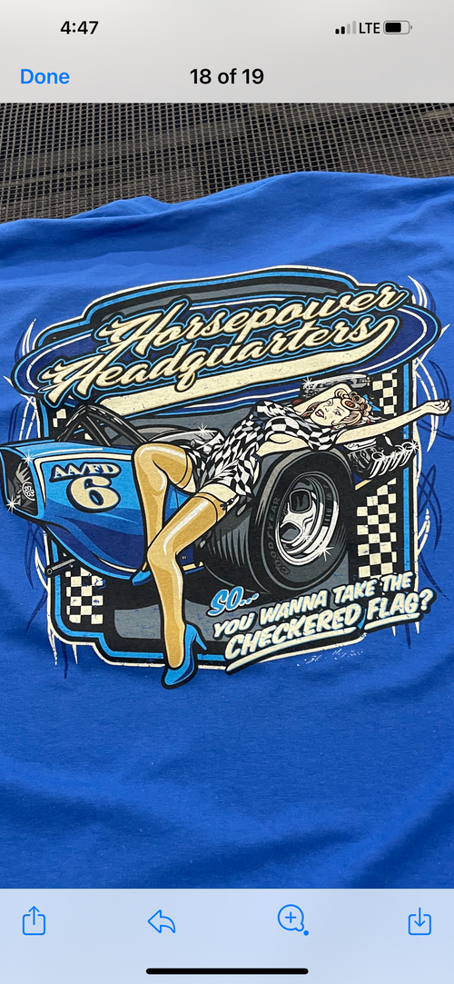 HH Checkered Pin Up Tee