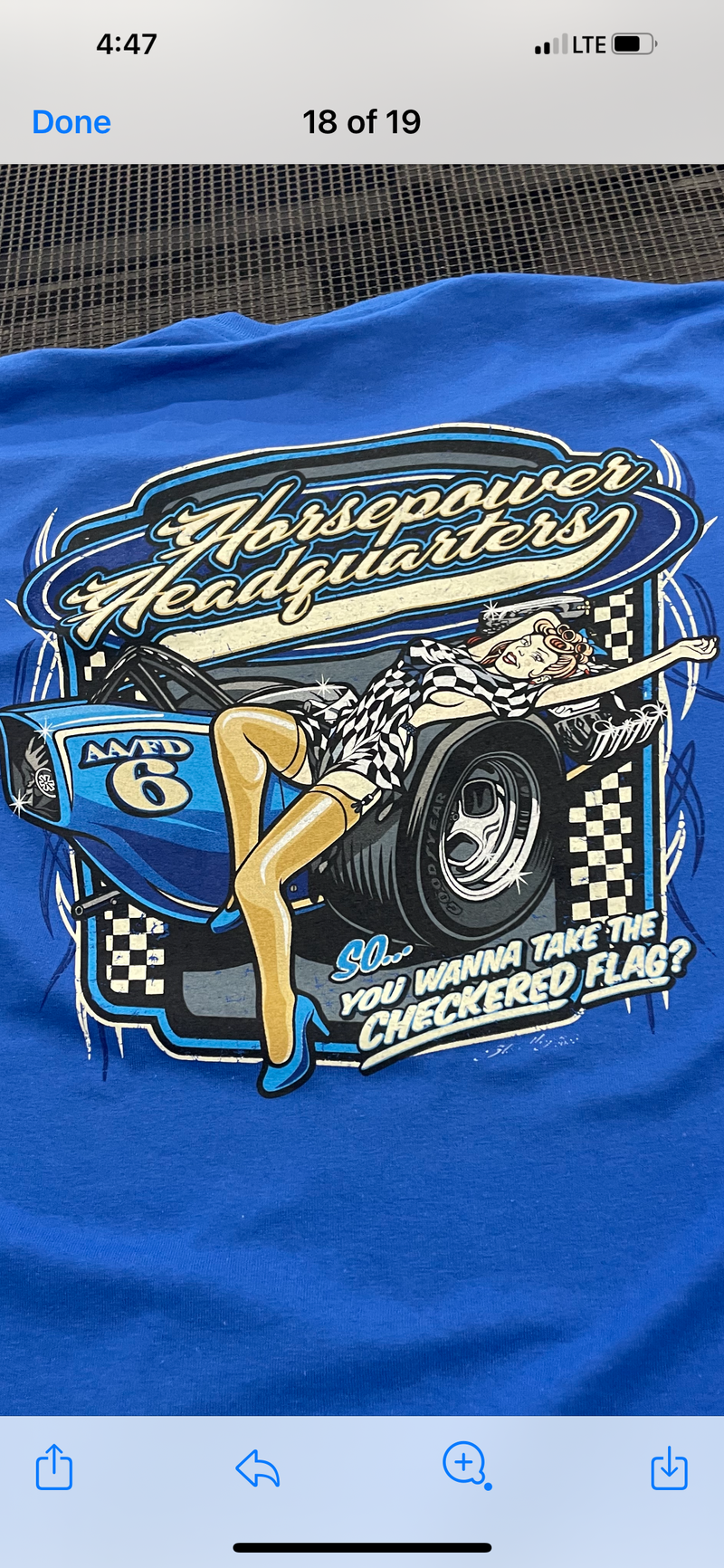 HH Checkered Pin Up Tee